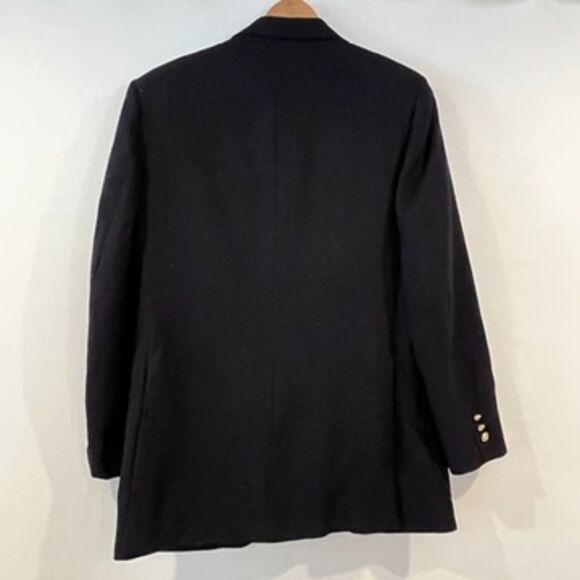 Dunn & Co Vintage Men's Blazer Wool London Crested Coat of Arms 2 Button - Picture 4 of 9